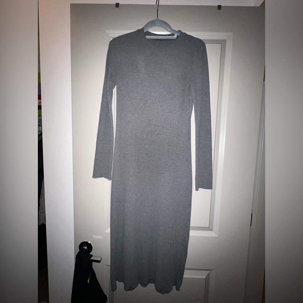 Zara Charcoal Knit dress